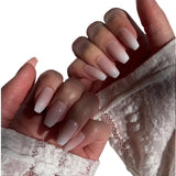 Gradient French Coffin Press-On Nails - PaintLab
