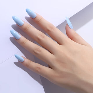 Periwinkle Blue Press-on Nails