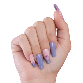 Lavender Butterfly (Coffin) - PaintLab