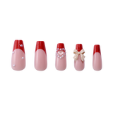 Lovely Red Press-on Nails - PaintLab