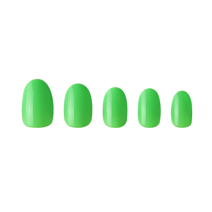 Neon Green Press-on Nails - PaintLab
