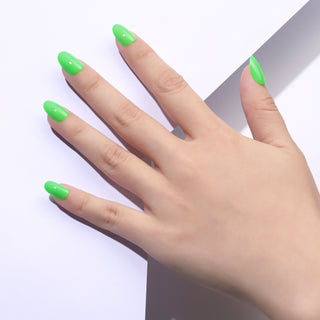 Neon Green Press-on Nails