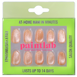 Orangesicle Cat Eye Press-on Nails