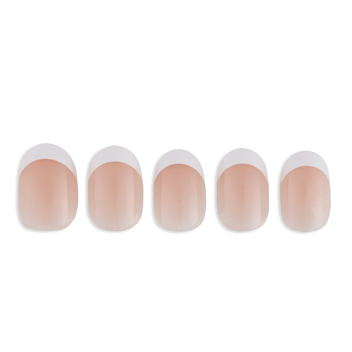Oval Frenchie Instant Stick Mani