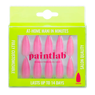 Pink Glitter Stiletto - PaintLab