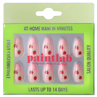 Pink Strawberry Press-on Nails