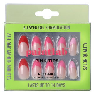 Pink Tips Press-on Nails