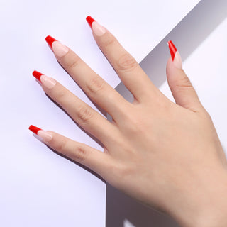 Red Hot Press-on Nails