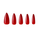 Red Jealous Press-on Nails - PaintLab