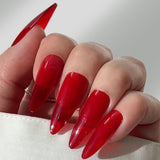 Red Jealous Press-on Nails - PaintLab
