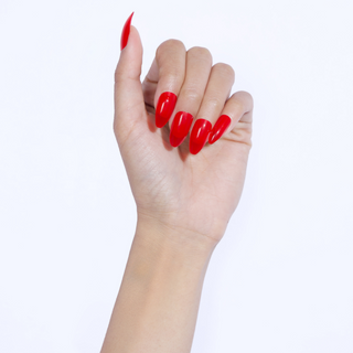 Red Jelly Press-on Nails