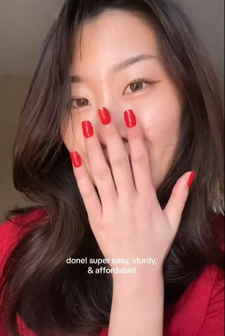 Risky Red Press-on Nails