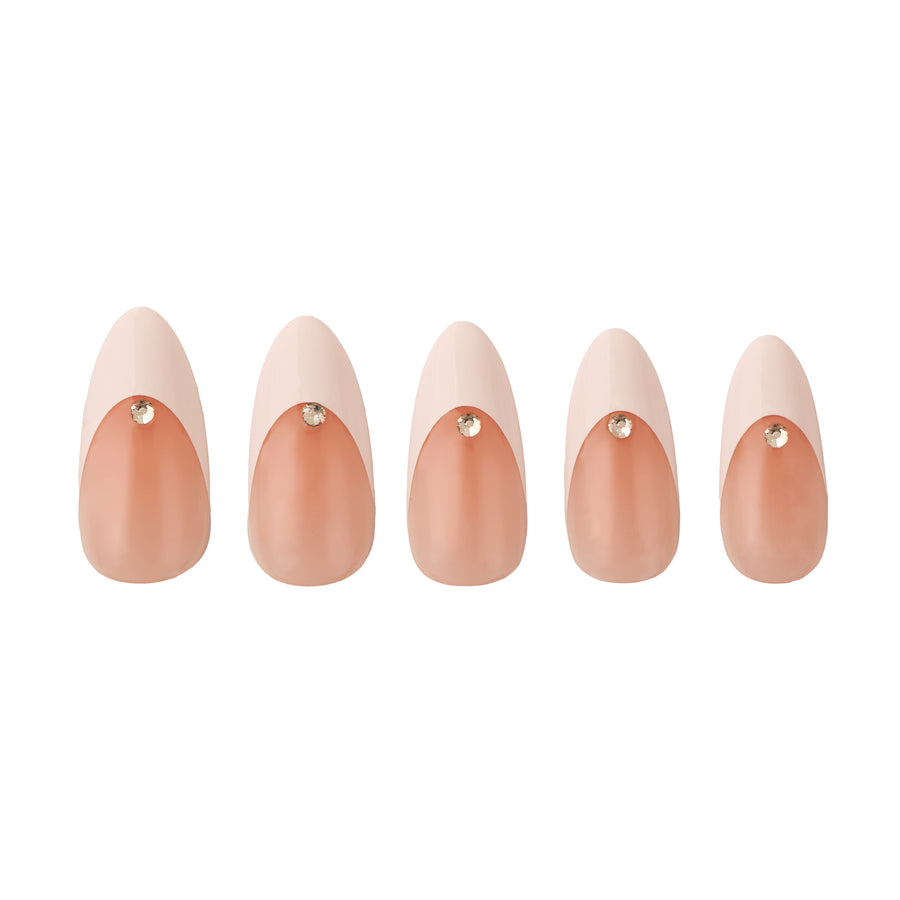 Diamond French Press-On Nails | PaintLab