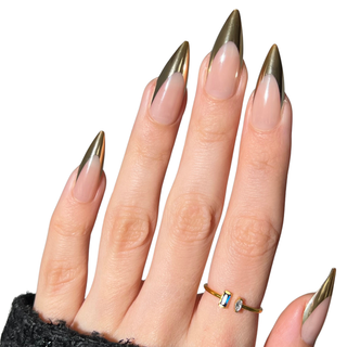 Gold Chrome Stiletto