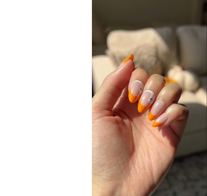 Pumpkin-A-Boo - Halloween Press-On Nails - PaintLab