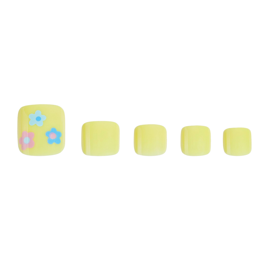 Unboxed Sunny Toes Press-On Toenails