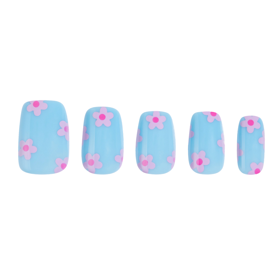 Unboxed Groovy Daisy Press-on Nails