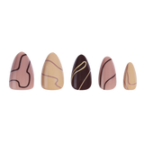 Unboxed Pumpkin Spice Press-on Nails