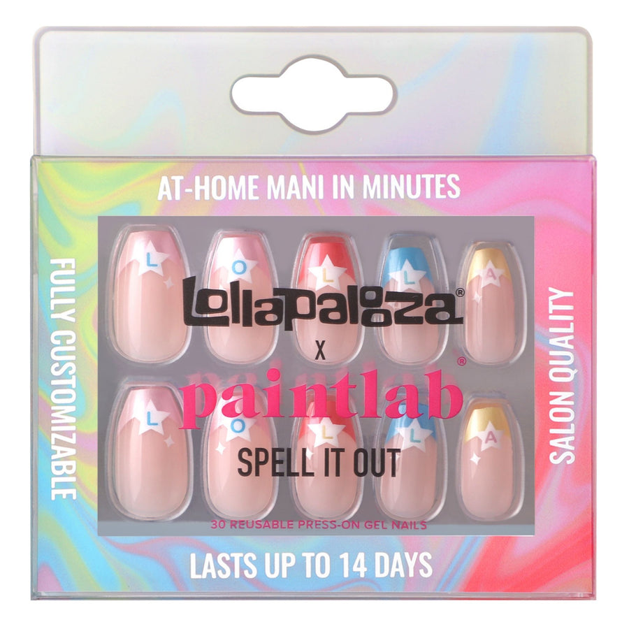 Spell it Out (Lollapalooza x PaintLab) - PaintLab