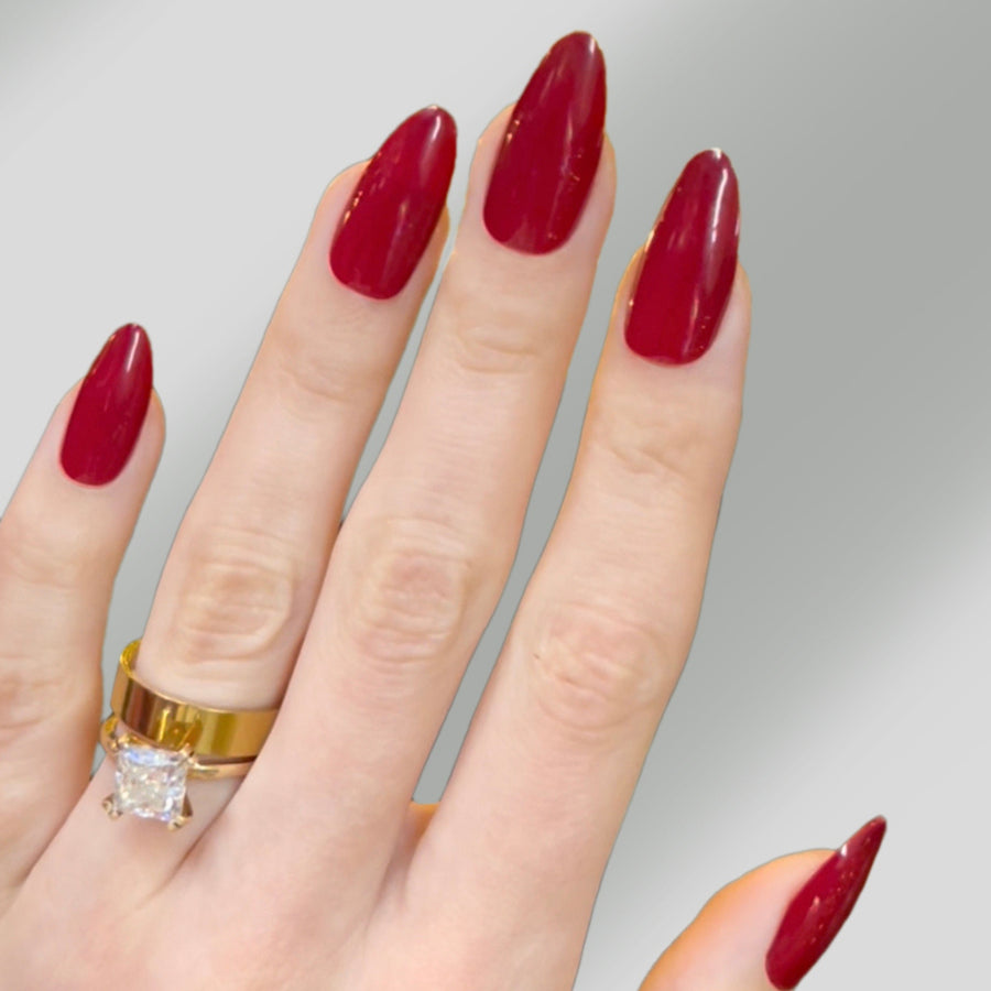 True Red Press-on Nails - PaintLab