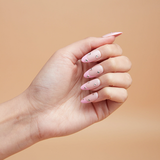 Pink Velvet Press-on Nails