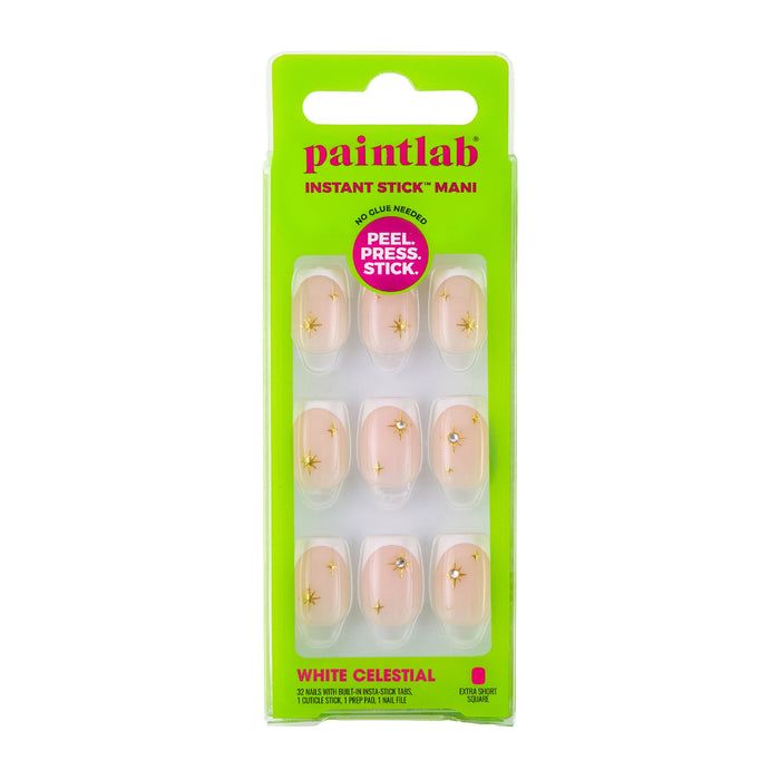 White Celestial Instant Stick Mani