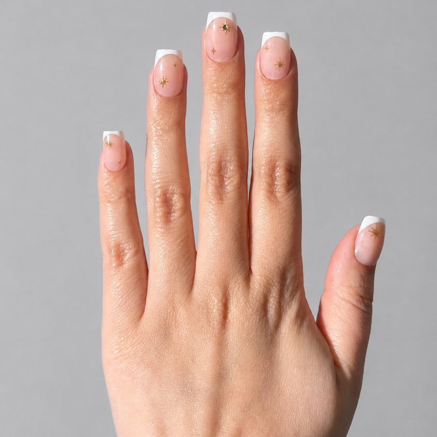 White Celestial Instant Stick Mani