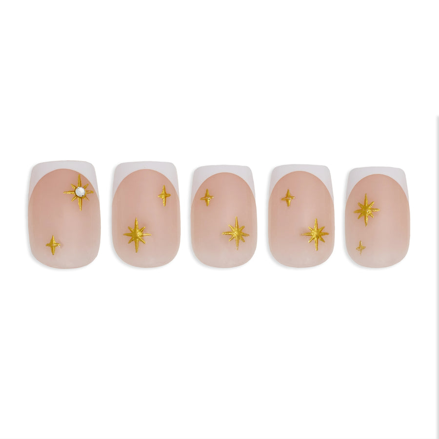 White Celestial Instant Stick Mani