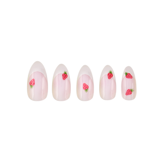 Sweet Strawberry Press-on Nails