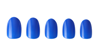 Blue Bloom Press-on Nails