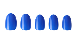 Blue Boom Press-on Nails