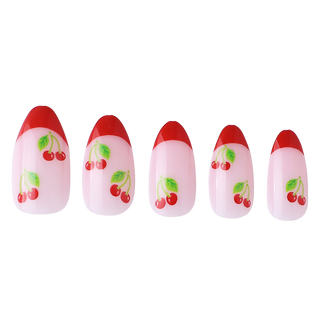 Cherry Press-on Nails