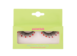 Red Hearts Lashes - Fake Lashes