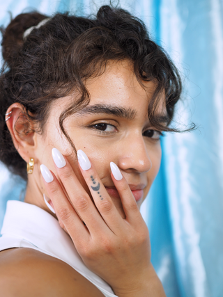 Glossy Glazed Press-on Nails