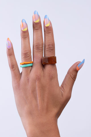 Melted Popsicle Press-on Nails