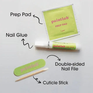 Checkmate Almond Press On Nails