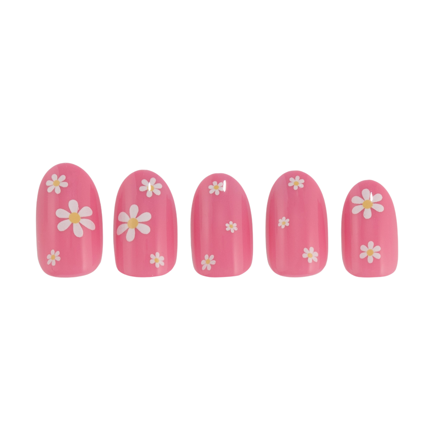 Unboxed Daisy Pink II Press-on Nails