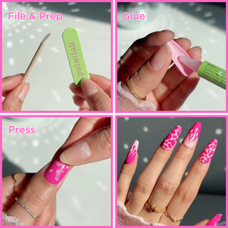 French Stiletto Nails | Press Ons