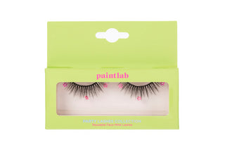 Pink Floral Lashes