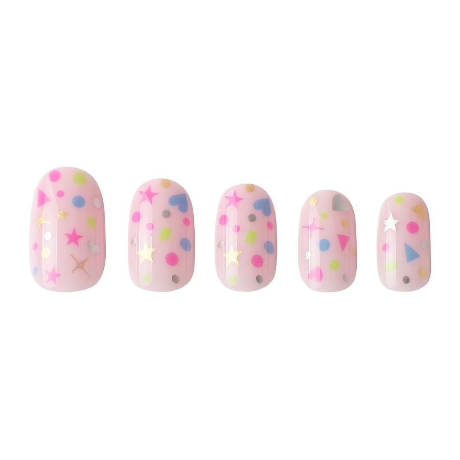 Unboxed Funfetti Press-on Nails