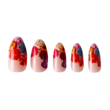 Frenchie Floral Press-on Nails - PaintLab